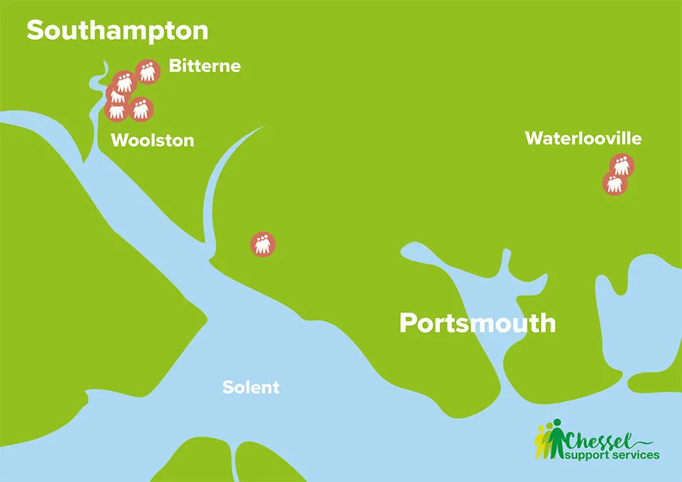 Chessel Support Services Locations